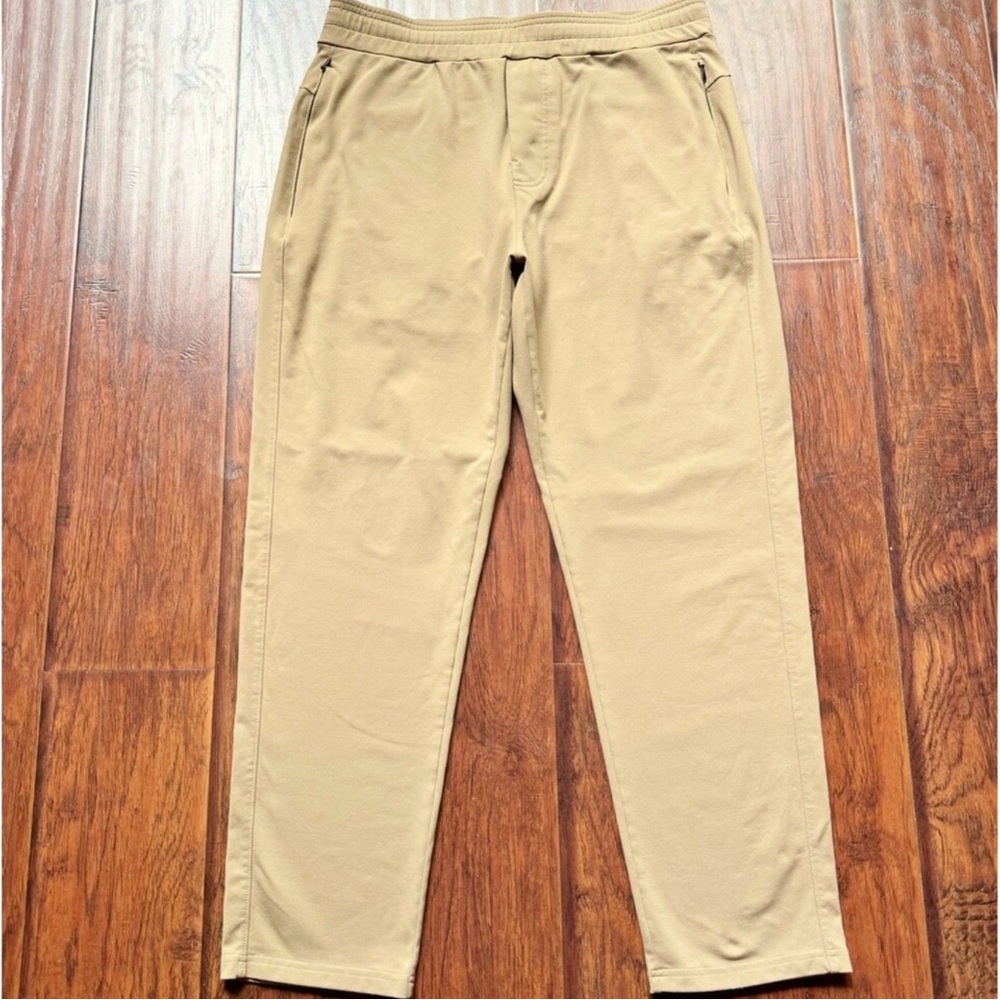 Public Rec Mens Daymaker Pants 34x30 Khaki Performance Stretch Casual